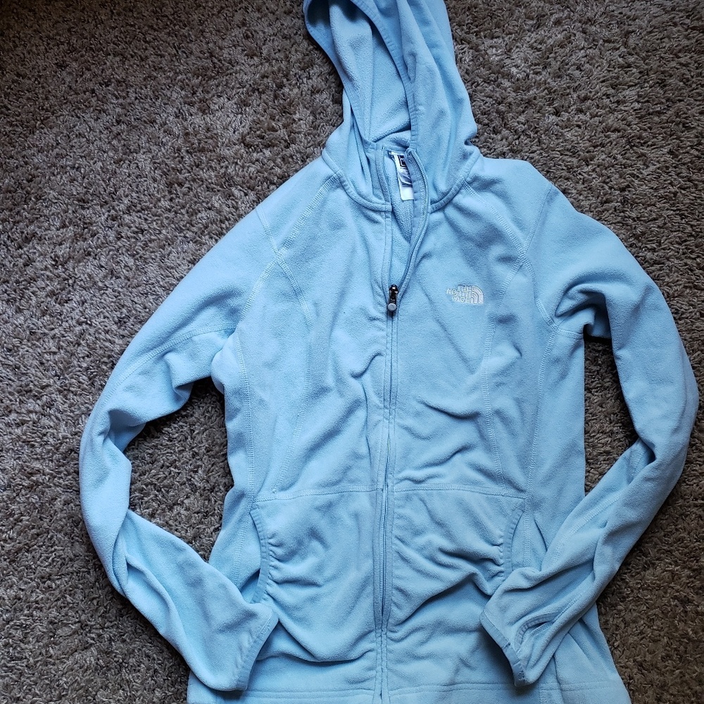 The north face fleece TKA 100 full zip up